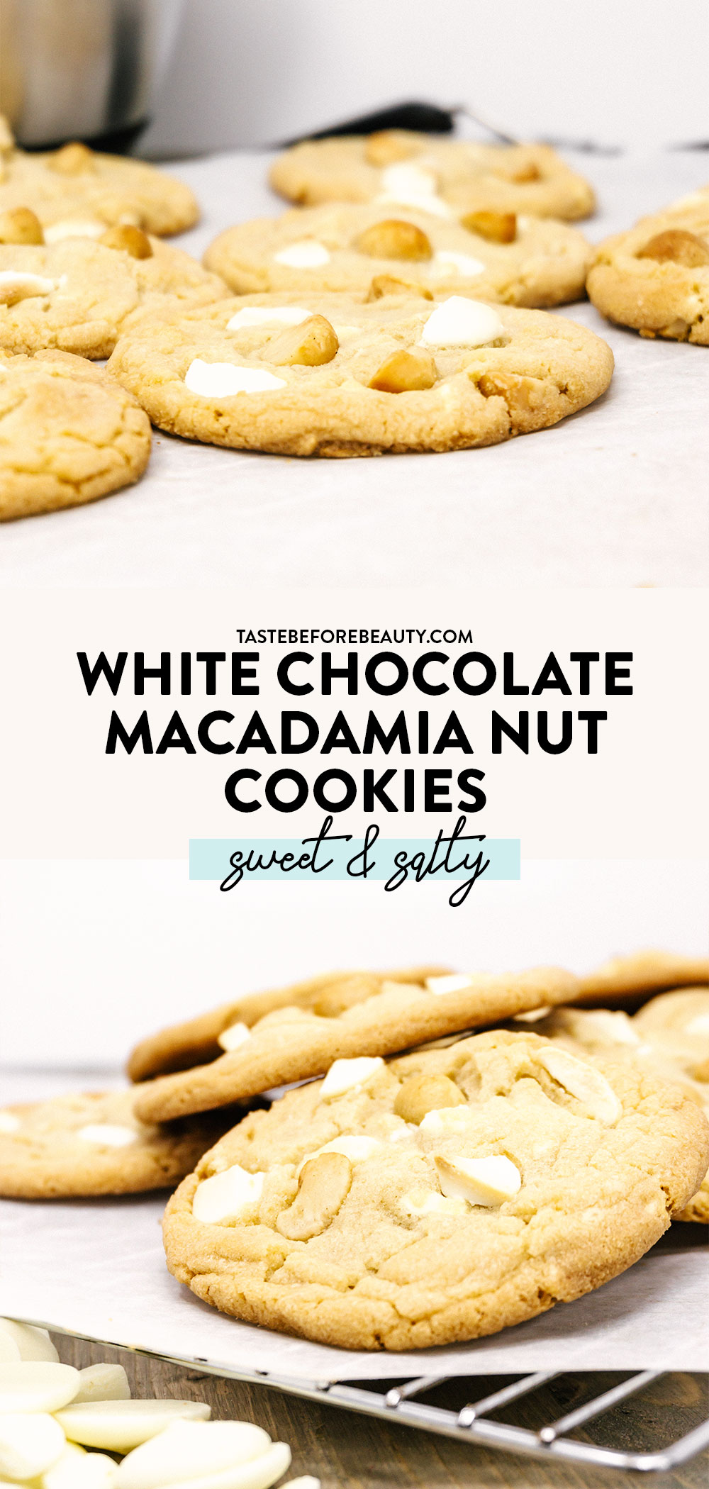 white chocolate macadamia nut cookies pinterest pin