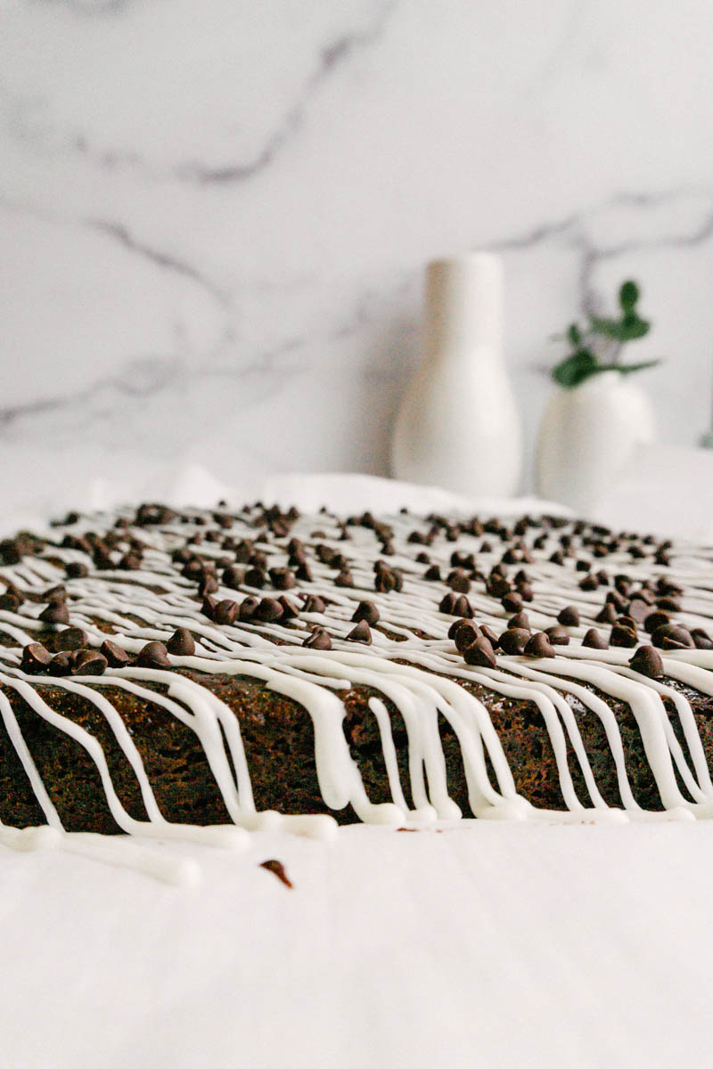 taste before beauty fudgy mint brownies with drizzle