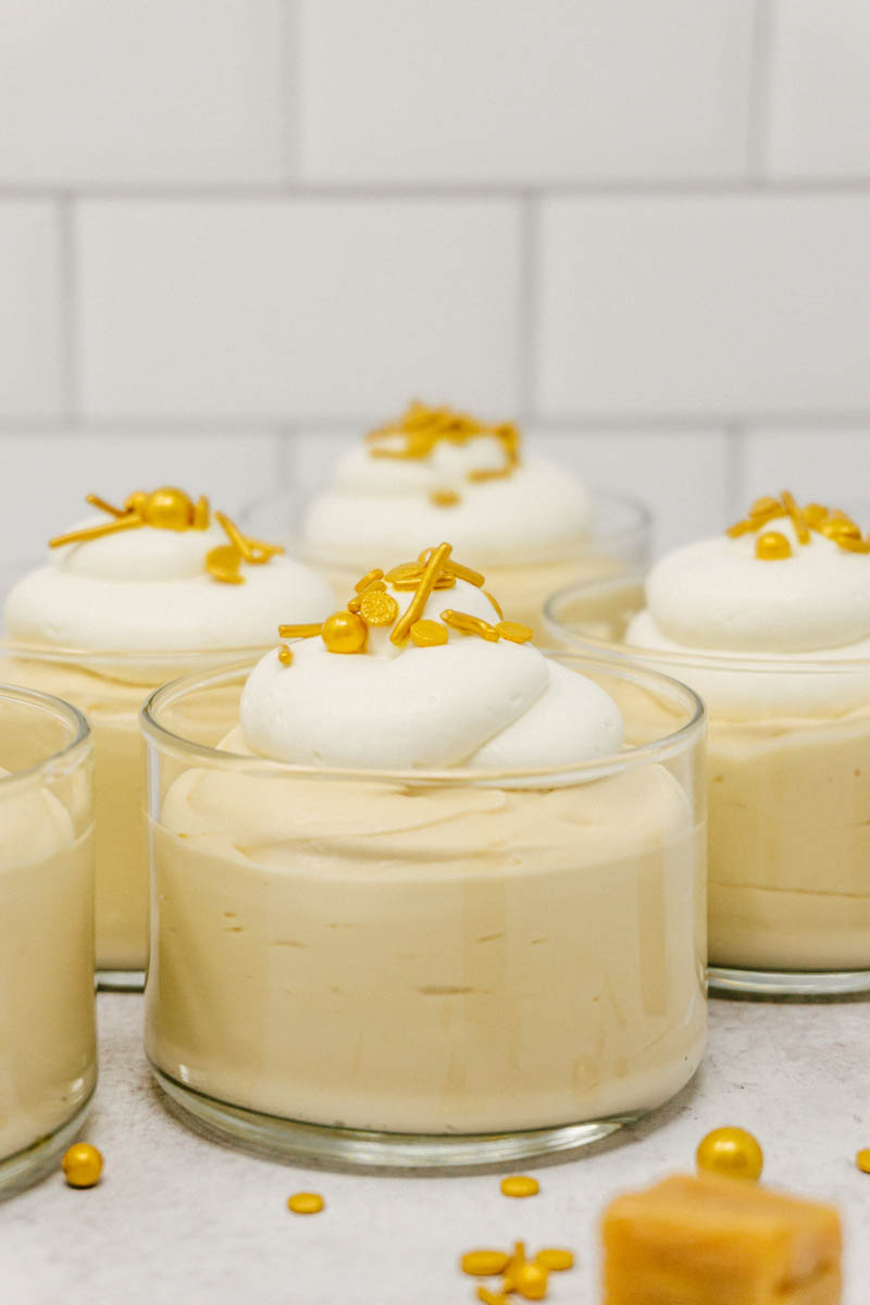 taste before beauty salted caramel mousse cup