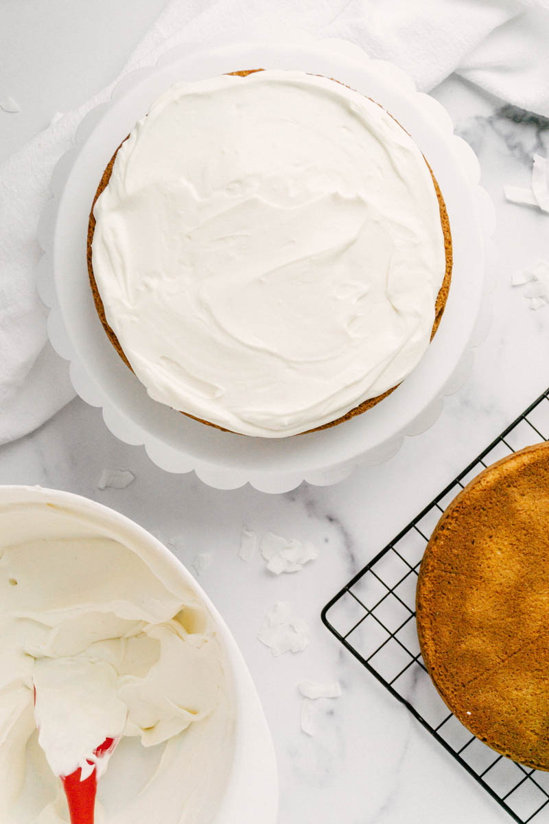 taste before beauty sweet coconut cake with frosting