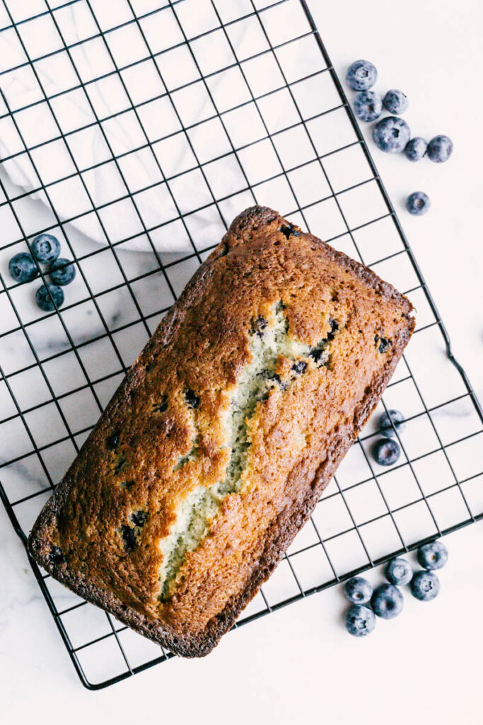 taste before beauty blueberry almond bread plain loaf