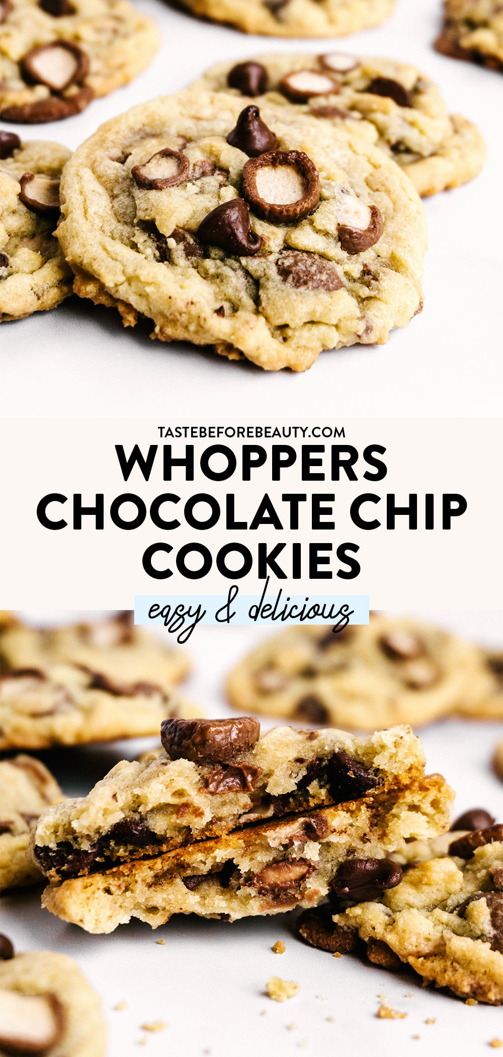 whoppers malted chocolate chip cookies pinterest pin