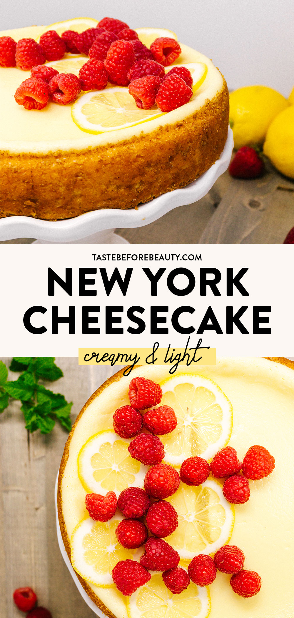 new york cheesecake pinterest pin