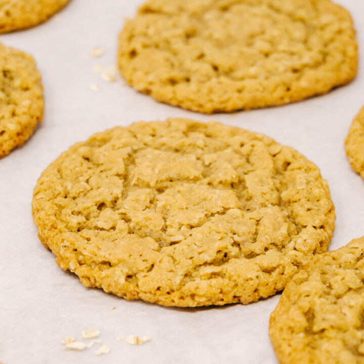 oatmeal cookies for the kids with oats