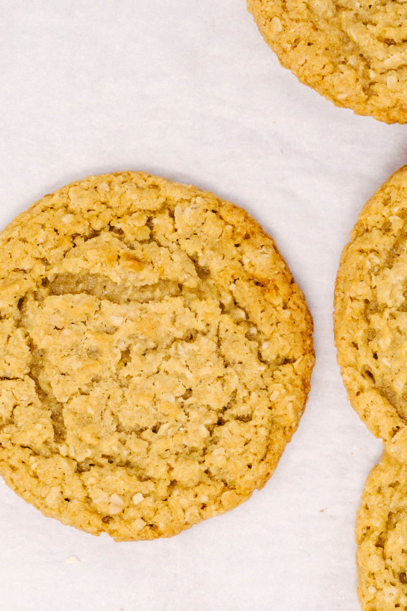 oatmeal cookies for the kids on the table