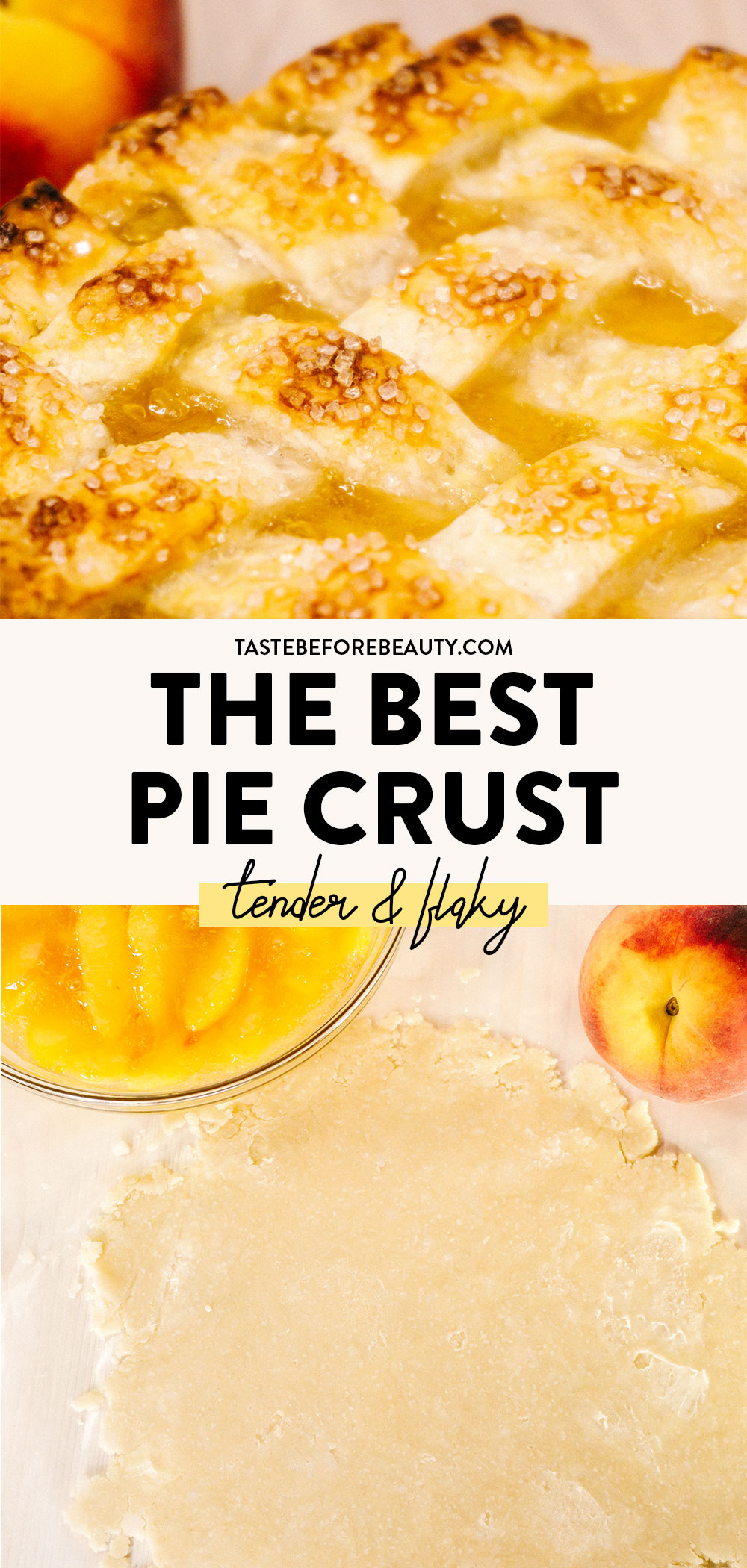 the best pie crust pinterest pin