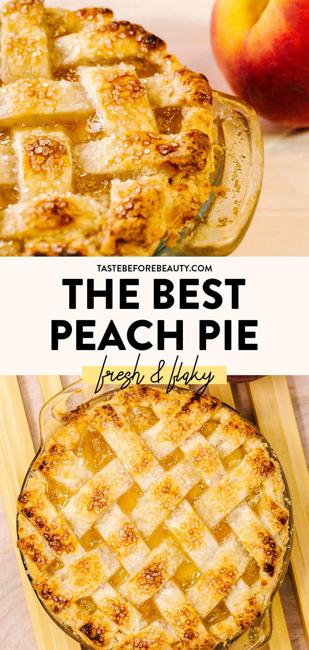 peach pie pinterest pin