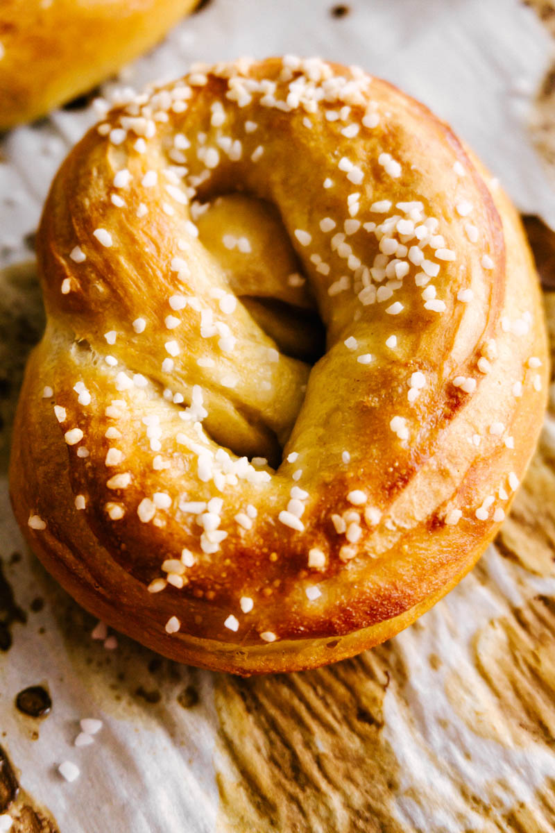 salty soft pretzel