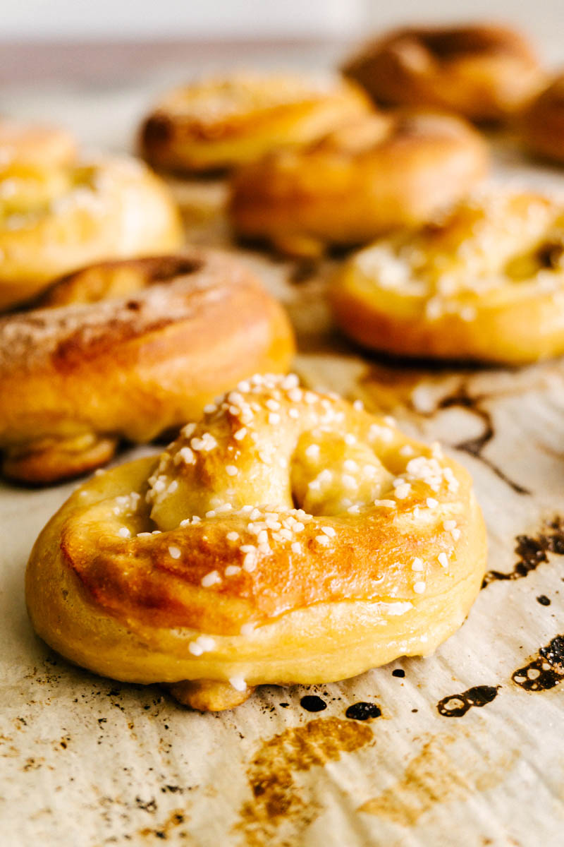 salty soft pretzels