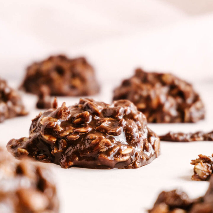 peanut butter chocolate no bake cookies