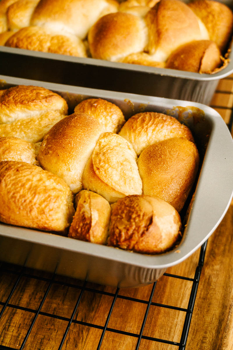 easy monkey bread in bread pan