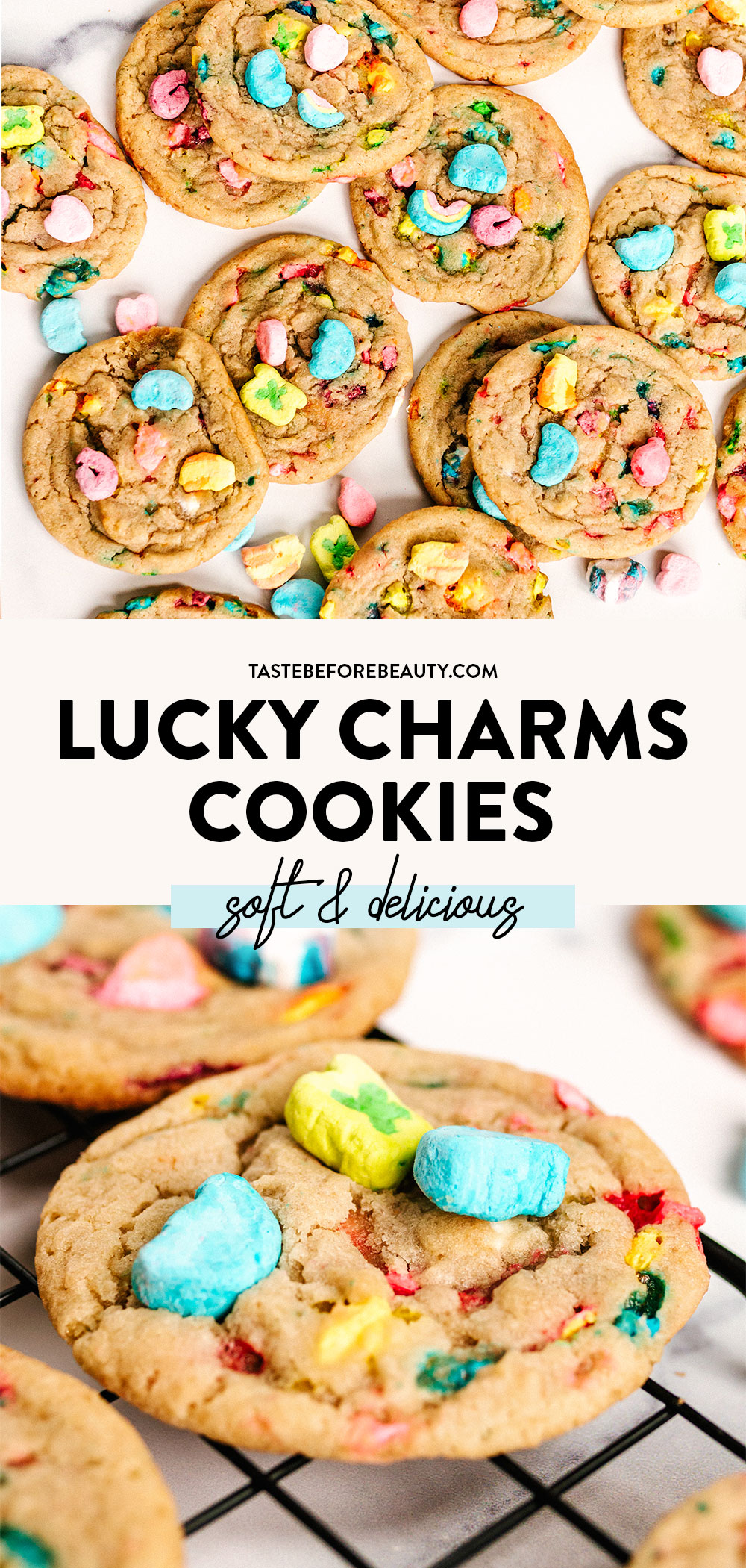 lucky charms cookies pinterest pin